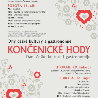 Dny české kultury a gastronomie – KONČENICKÉ HODY 2023